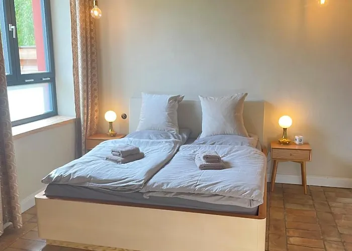 アパート Helle Loft Mit Eingenem Garten